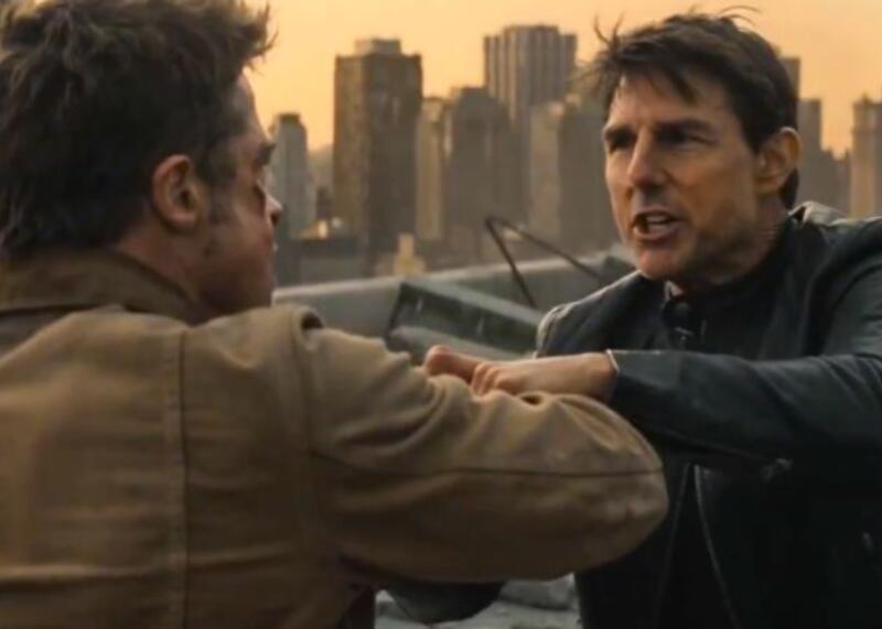 "hollywoodzki" clip viralowy z Cruisem i Pittem