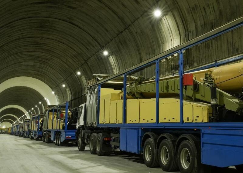 irańskie magazyny broni