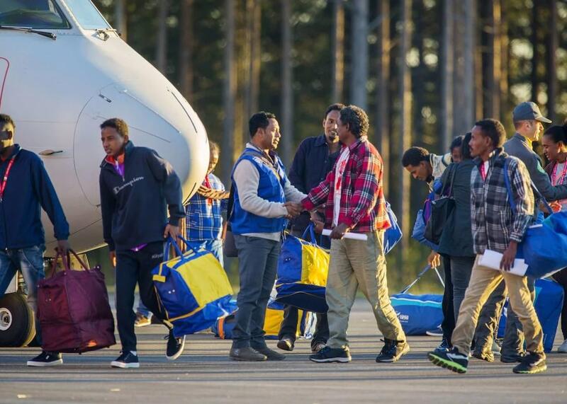 imigranci przybywający do Szwecji