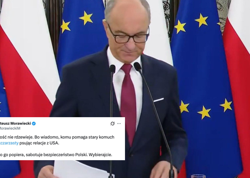 Morawiecki ostro o Czarzastym