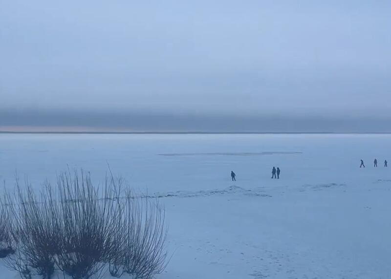 zamarznięty Bałtyk