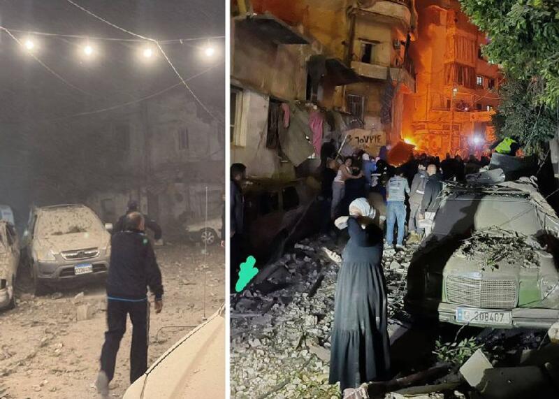 skutki ataku Izraela na Beirut