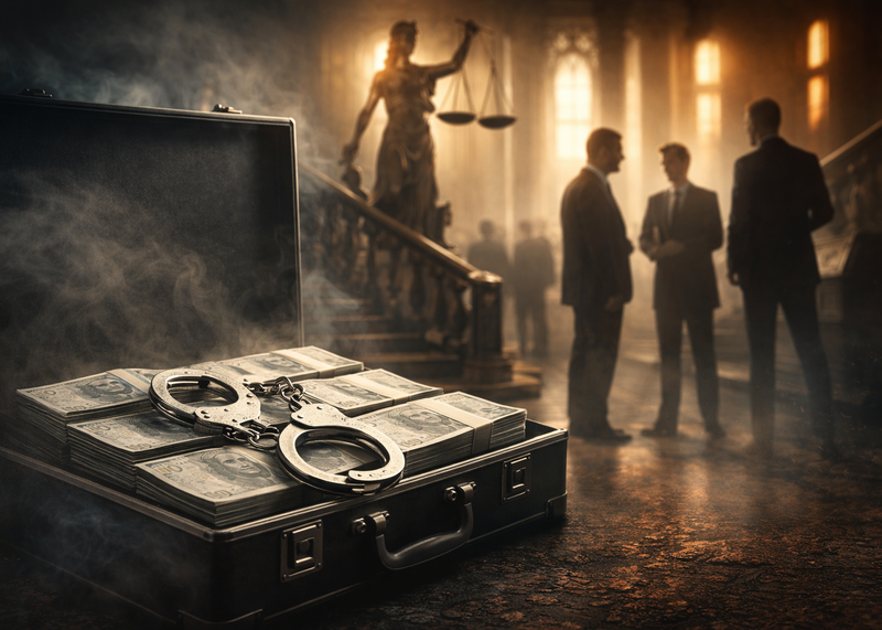 50 tysięcy zł za uchylenie tymczasowego aresztu? Bydgoski „układ zamknięty” i korupcja w świecie prawników