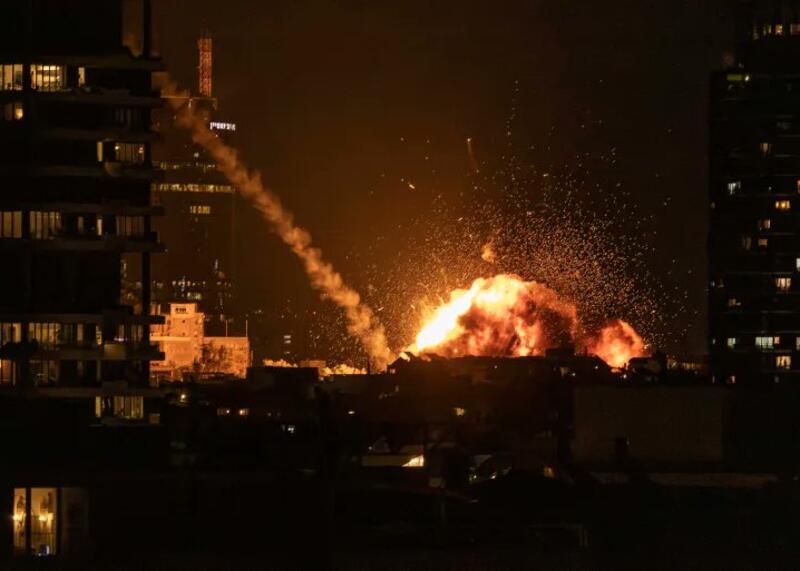 atak Iranu na Tel Awiw