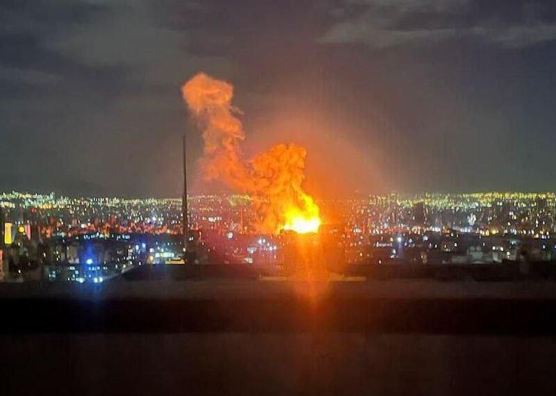 uderzenie w budynek irańskiej telewizji