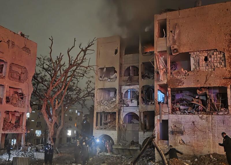 miasto Arad zaatakowane przez Iran