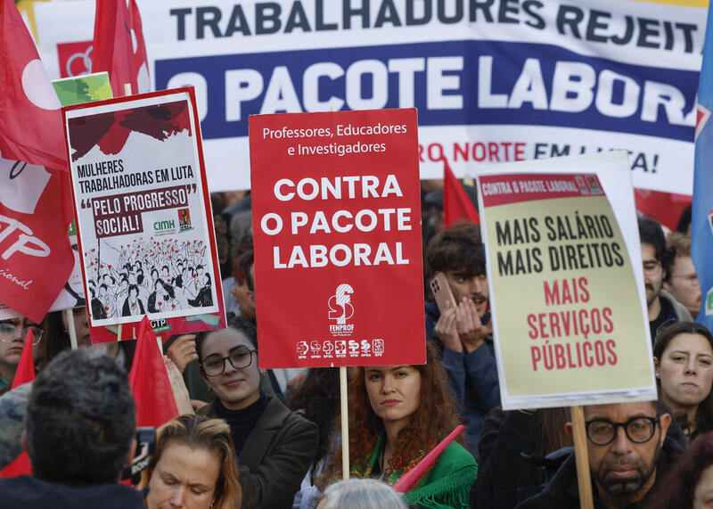 protesty przeciw aborcji i eutanazji w Portugalii