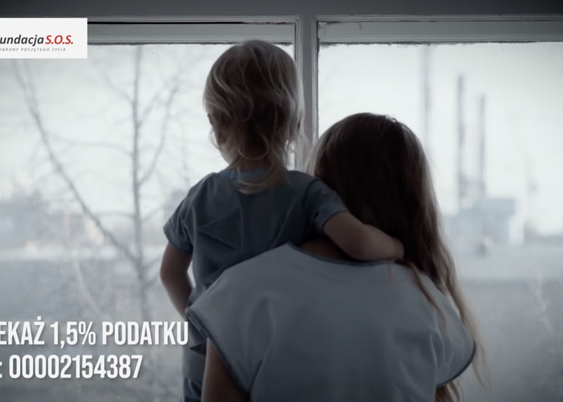 Przekaż 1,5 proc. podatku na Fundację SOS Obrony Poczętego Życia