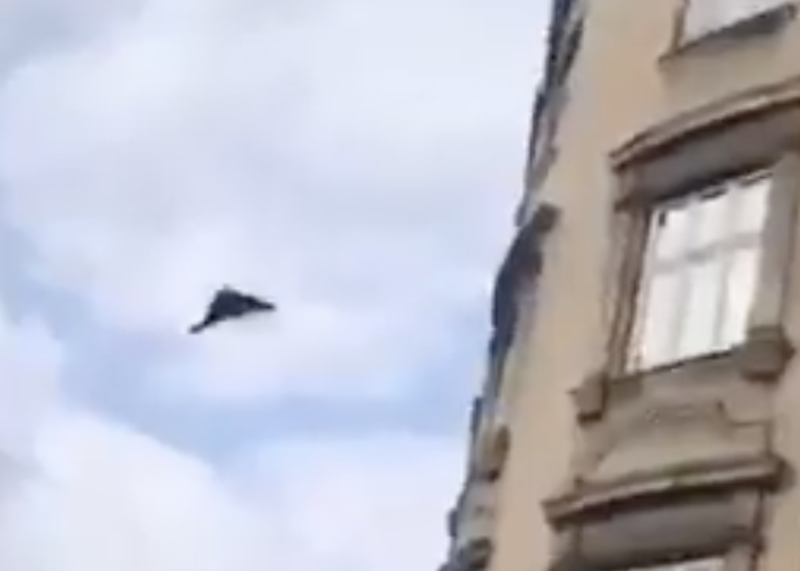 Dron z Rosji naruszył przestrzeń powietrzną Łotwy