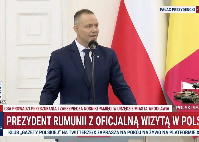 Nawrocki i Nicușor Dan o bezpieczeństwie NATO