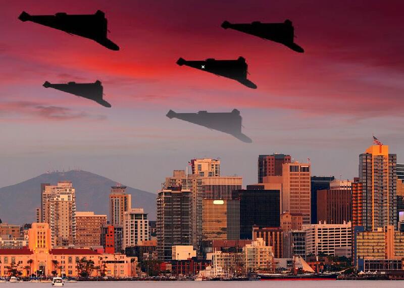 planowany atak na zachodnie wybrzeże USA