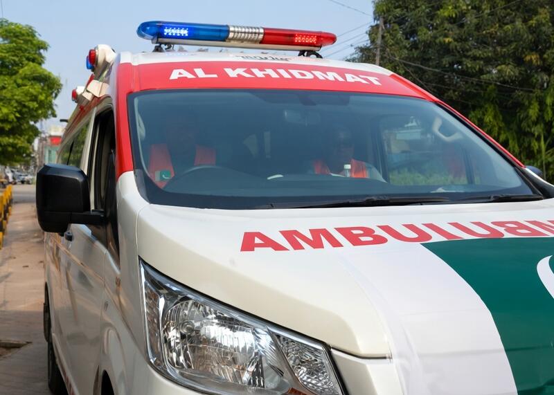 pogotowie ratunkowe w Pakistanie