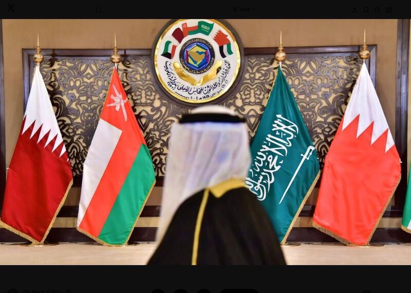 flagi sześciu państw arabskich