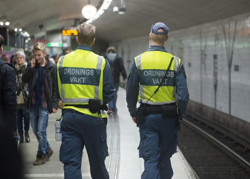 oficerowie porządku publicznego w Szwecji