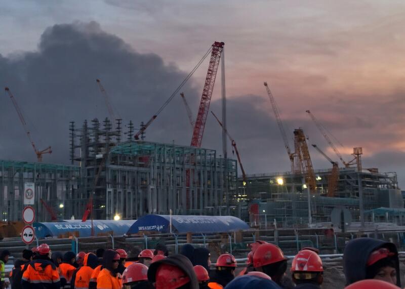 Ust-Ługa, główny ośrodek eksportu ropy naftowej w Rosji