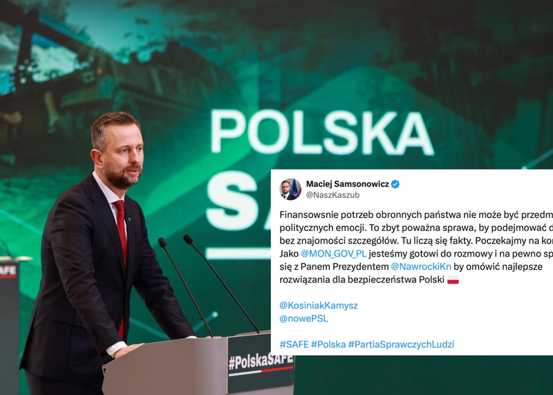Niejasne stanowisko PSL ws. programu SAFE