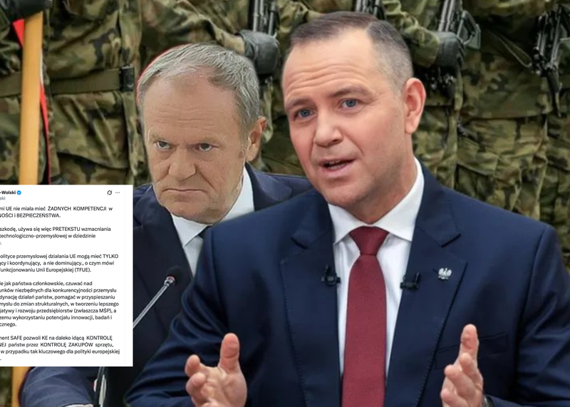 Bruksela przejmie kontrolę nad polską armią? Saryusz-Wolski ostrzega ws. SAFE