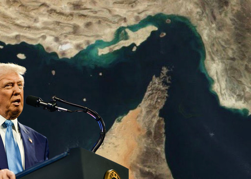 Cieśnina Ormuz i Donald Trump