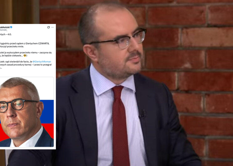 Jabłoński wygrywa z Giertychem. Seria porażek polityka KO w sądach