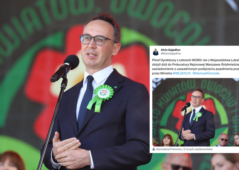 Zawiadomienie do prokuratury wobec ministra infrastruktury