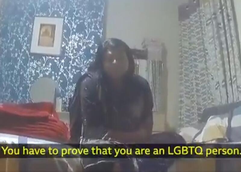 fragment reportażu BBC