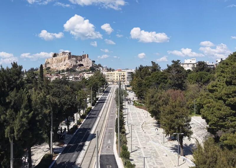ukończenie prac na Vasilissis Olgas w Atenach