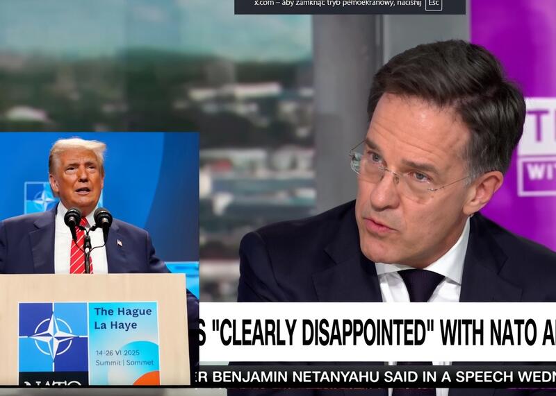 Mark Rutte w CNN
