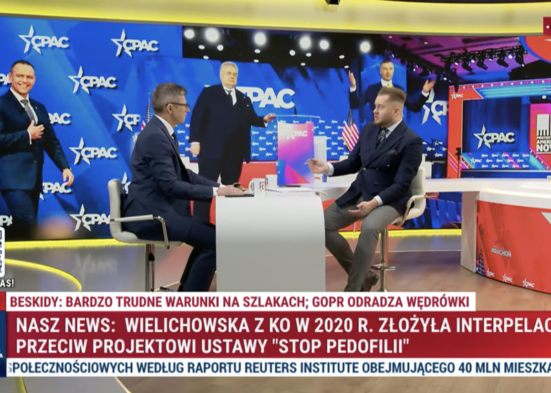 Marcin Warchoł w Republice