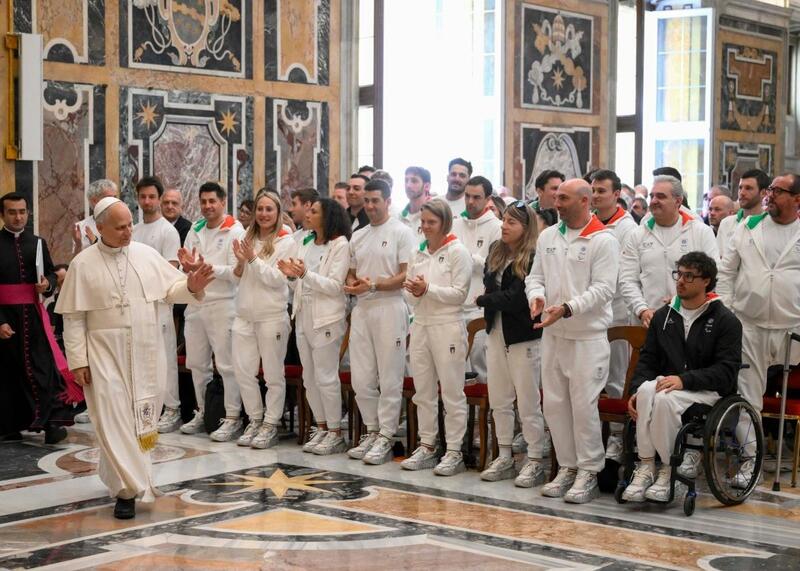 Papież do sportowców o wartościach sportu i jedności