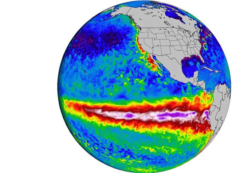 formujący się El Ninio