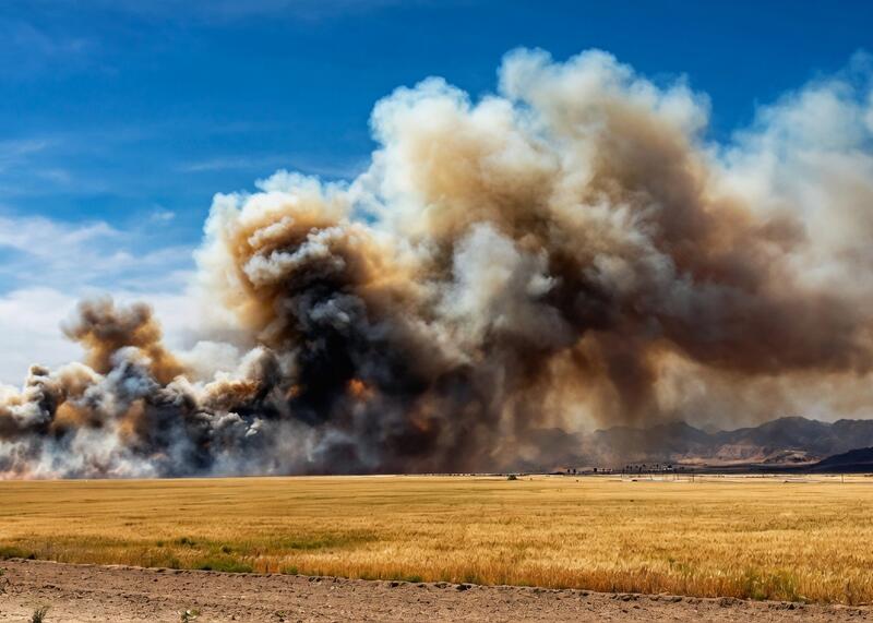 pożary w Kalifornii