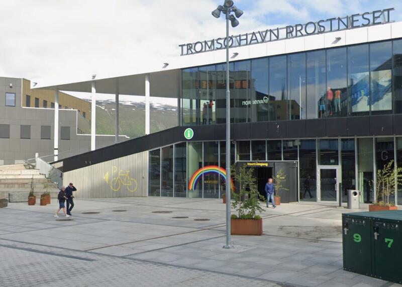 Tromsø, pobliże portu