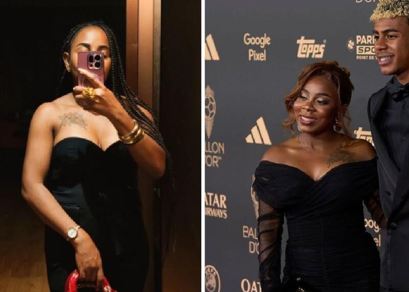 Lamine Yamal z mamą