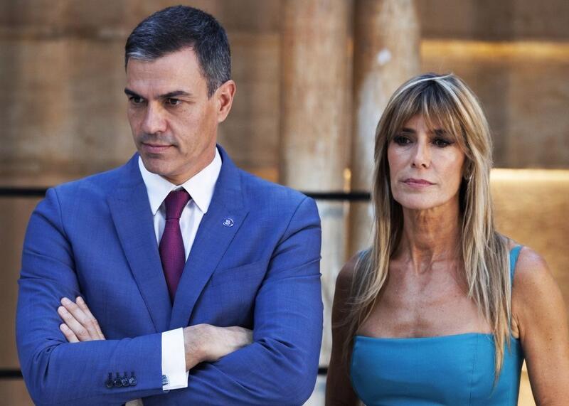 premier Hiszpanii z żoną