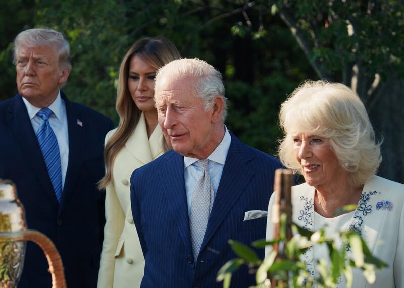 wizyta pary królewskiej w Białym Domu