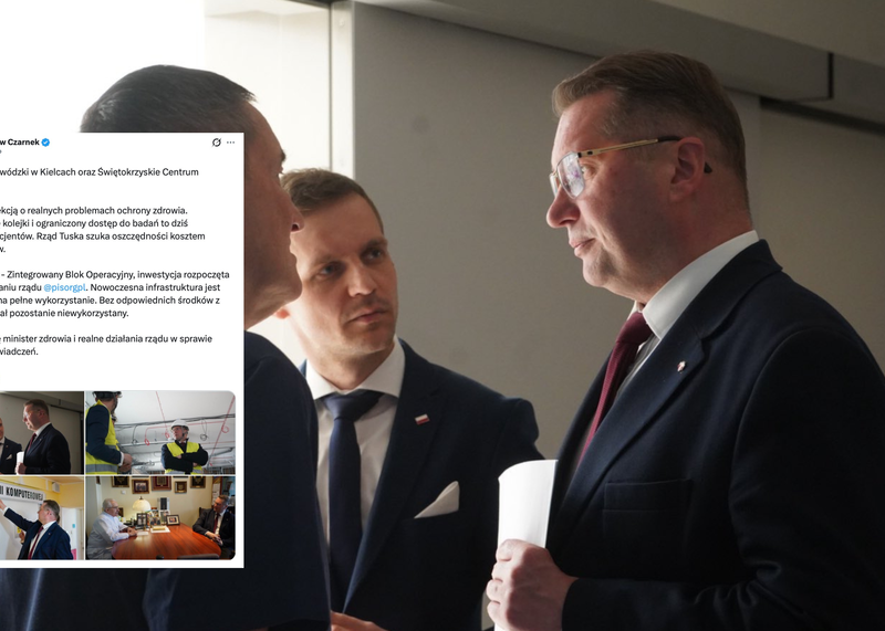 Szpitale bez pieniędzy. Czarnek ostro krytykuje rząd Tuska