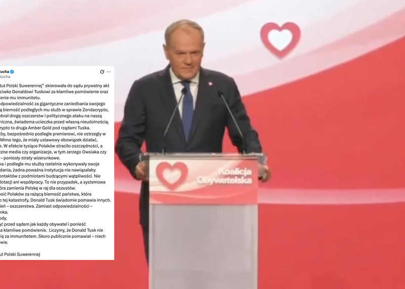 Ostra odpowiedź na ataki Tuska