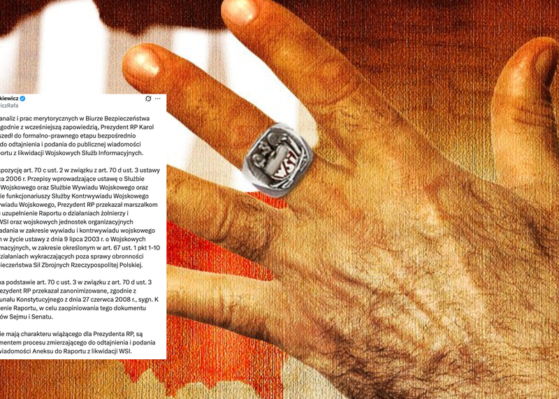 Prezydent Nawrocki ujawni aneks do raportu WSI