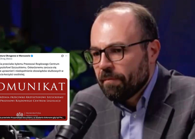 Żurkowcy atakują Krzysztofa Szczuckiego. Jest wniosek przejętej prokuratury