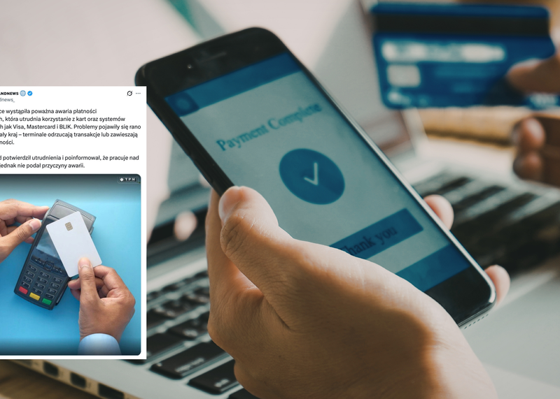 Chaos w całej Polsce! Poważna awaria płatności bezgotówkowych