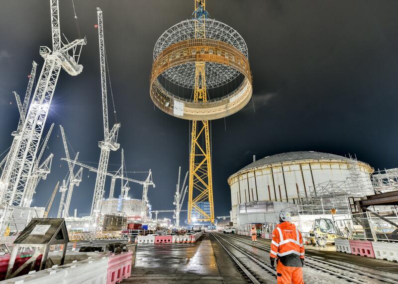 budowa elektrowni atomowej Hinkley Point C w UK