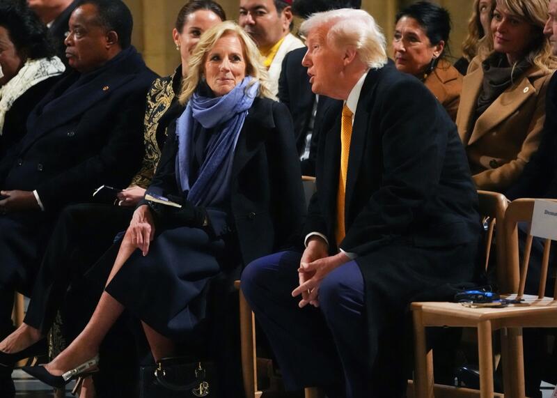 Jill Biden i Donald Trump