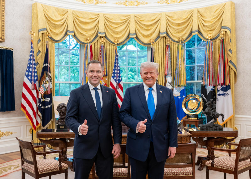 Trump i Nawrocki