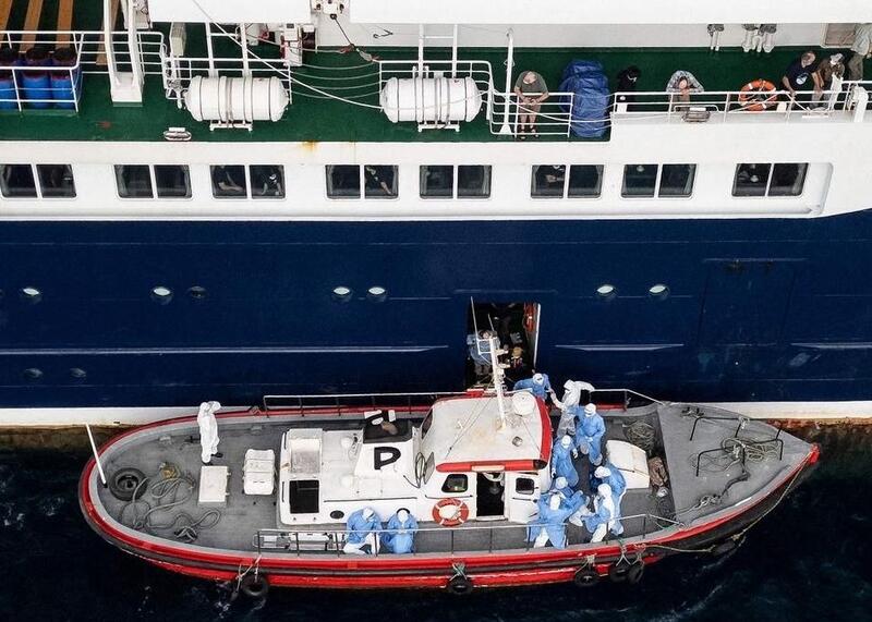ewakuacja z MV Hondius