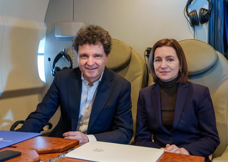 Nicusor Dan i Maia Sandu