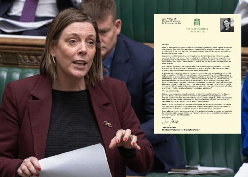 Jess Phillips zrezygnowała z funkcji ministra