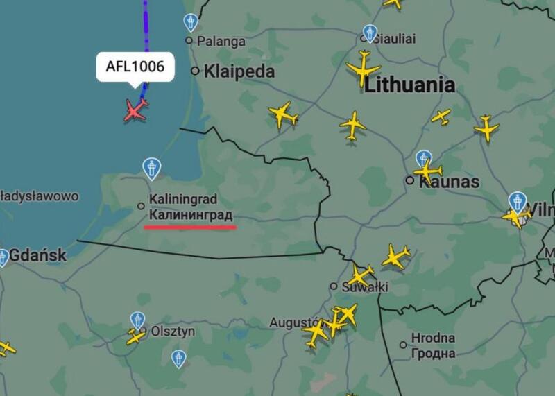 Kaliningrad wyłączony