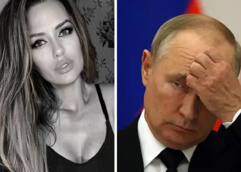 Victoria Bonya i Władimir Putin