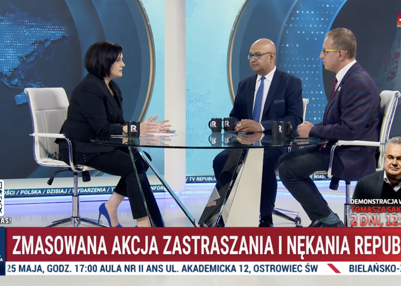 Wieczorni goście Republiki o atakach na stację