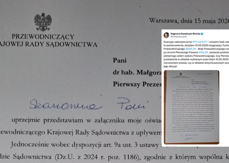Pawełczyk-Woicka rezygnuje z funkcji przewodniczącej KRS